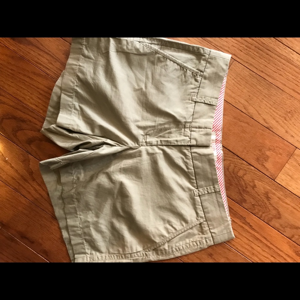 J Crew khaki shorts